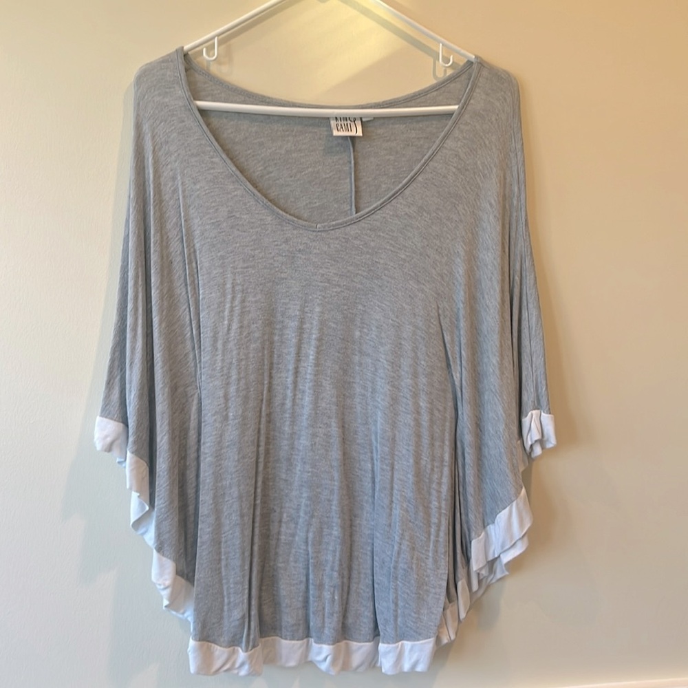 Poncho Type Shirt